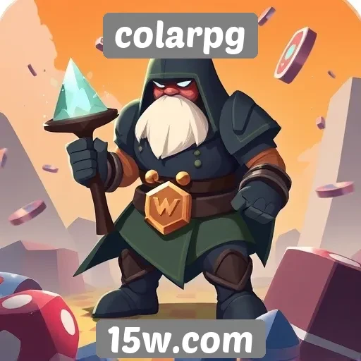 Recursos disponíveis no site de jogos colarpg